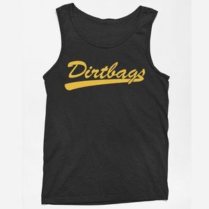 NEW Long Beach State Dirtbags Wordmark Script Logo Tank Top BLACK